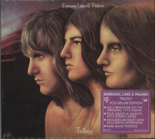 Emerson Lake & Palmer Trilogy - Sealed Deluxe Edition UK 2 CD